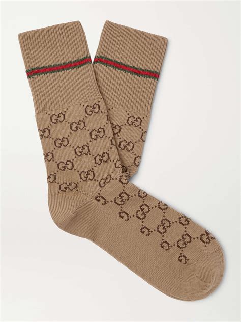 gucci grey mens socks|brown Gucci socks on feet.